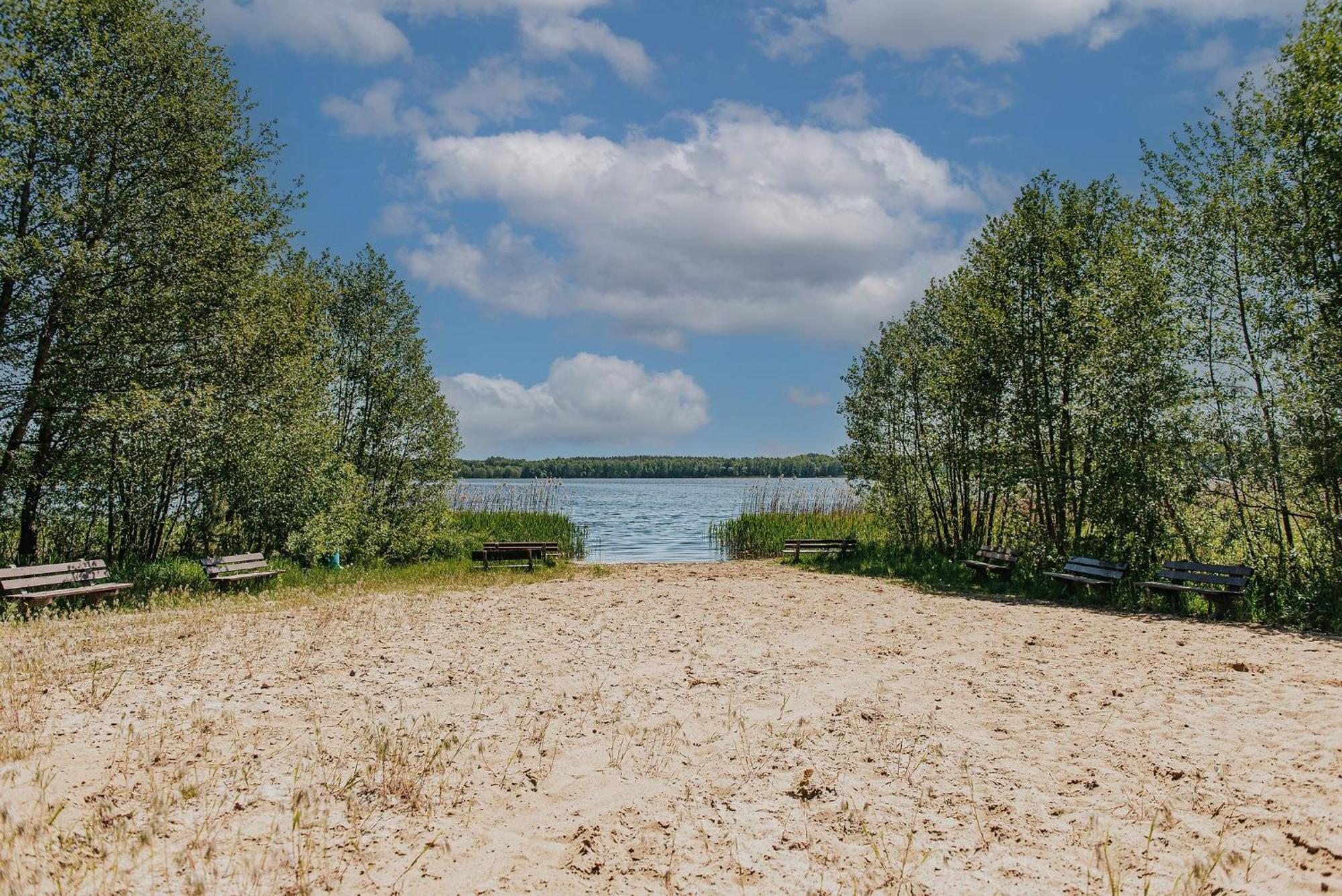 Villa Rajski Domek Nad Jeziorem Radacz Borne Sulinowo Exterior foto