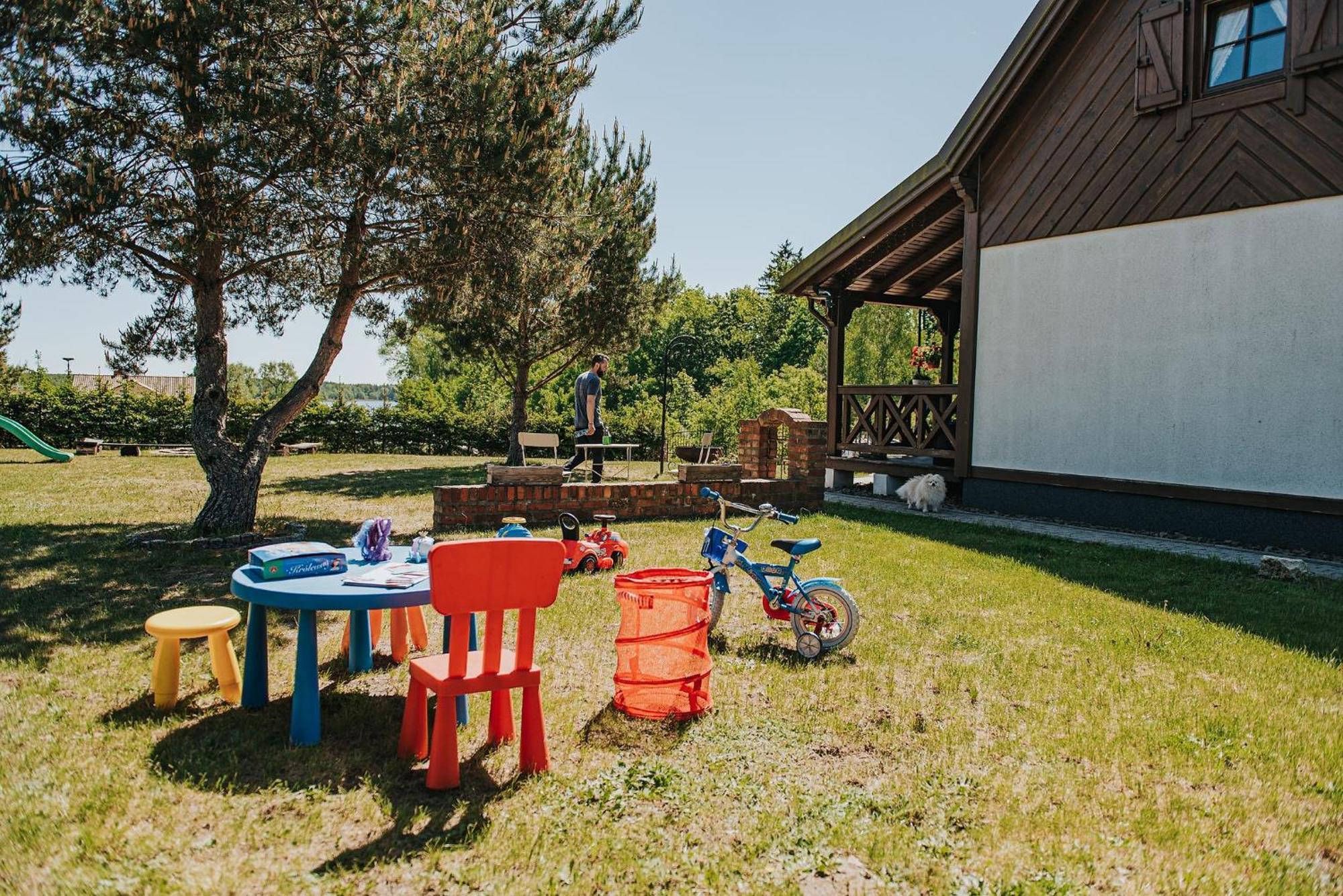 Villa Rajski Domek Nad Jeziorem Radacz Borne Sulinowo Exterior foto