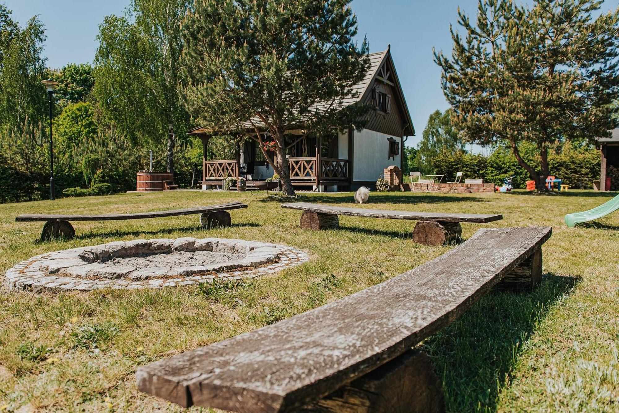 Villa Rajski Domek Nad Jeziorem Radacz Borne Sulinowo Exterior foto