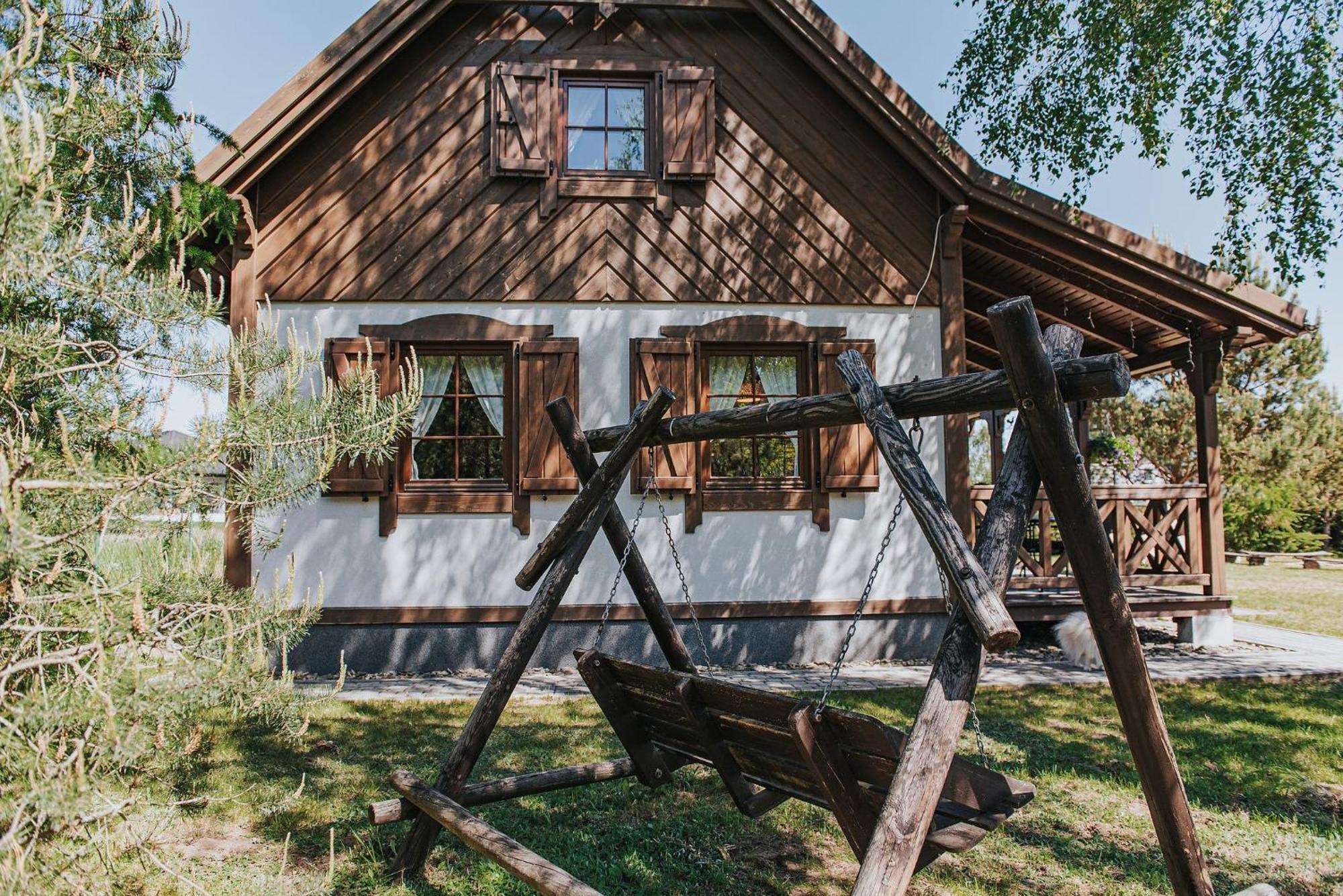 Villa Rajski Domek Nad Jeziorem Radacz Borne Sulinowo Exterior foto