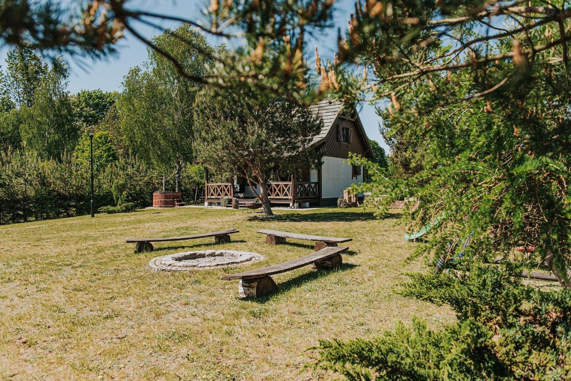 Villa Rajski Domek Nad Jeziorem Radacz Borne Sulinowo Exterior foto