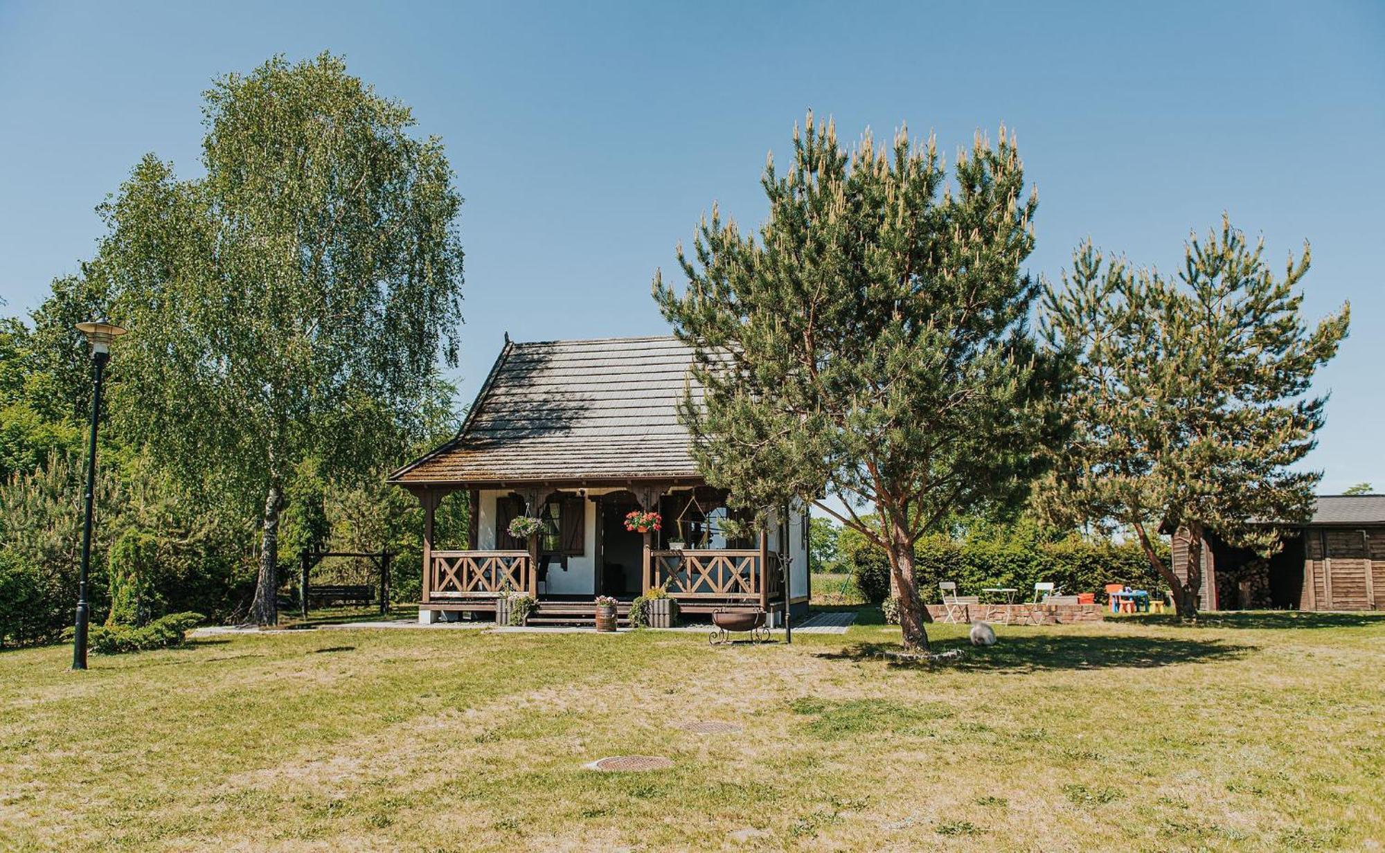 Villa Rajski Domek Nad Jeziorem Radacz Borne Sulinowo Exterior foto