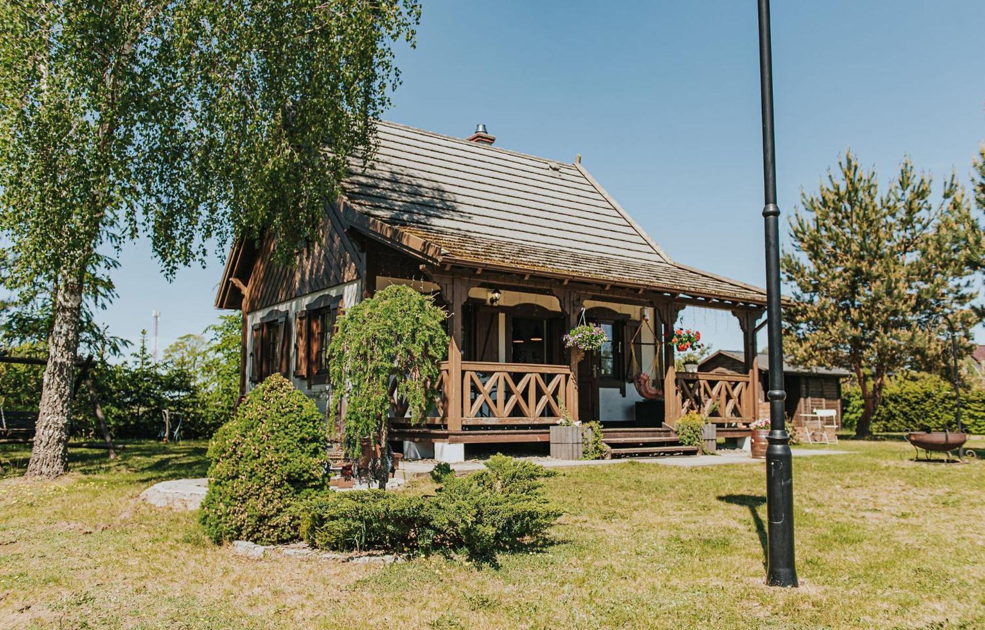 Villa Rajski Domek Nad Jeziorem Radacz Borne Sulinowo Exterior foto